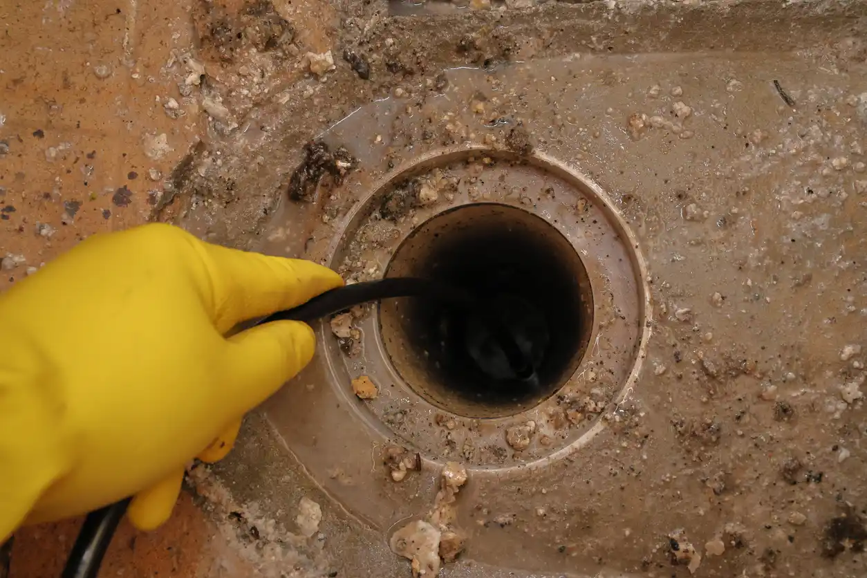 scraping drain