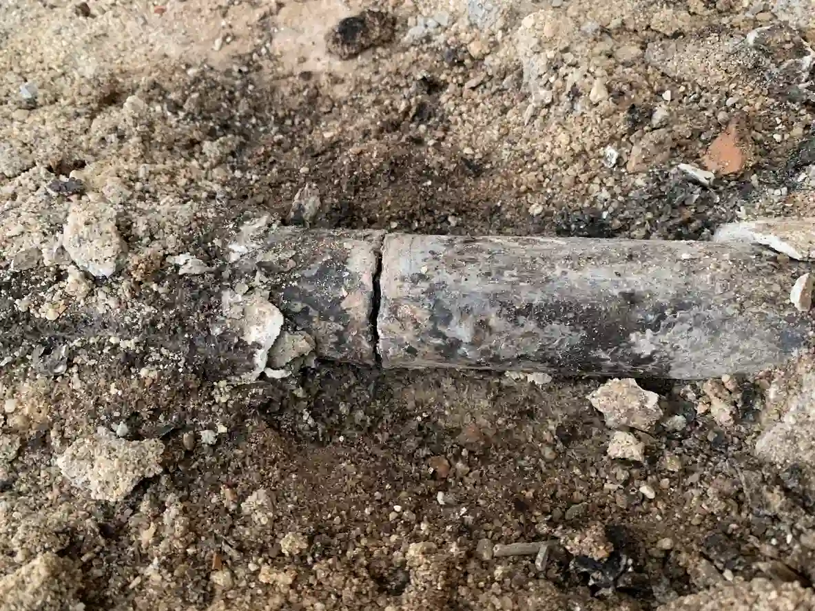 broken lead pipe in wirral